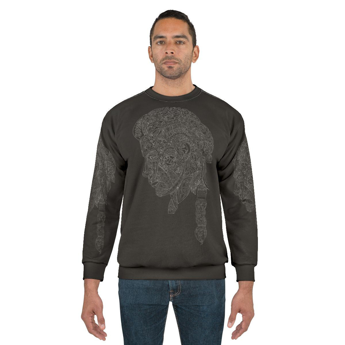 Assassin's Creed Eivor Celtic Portrait Sweatshirt