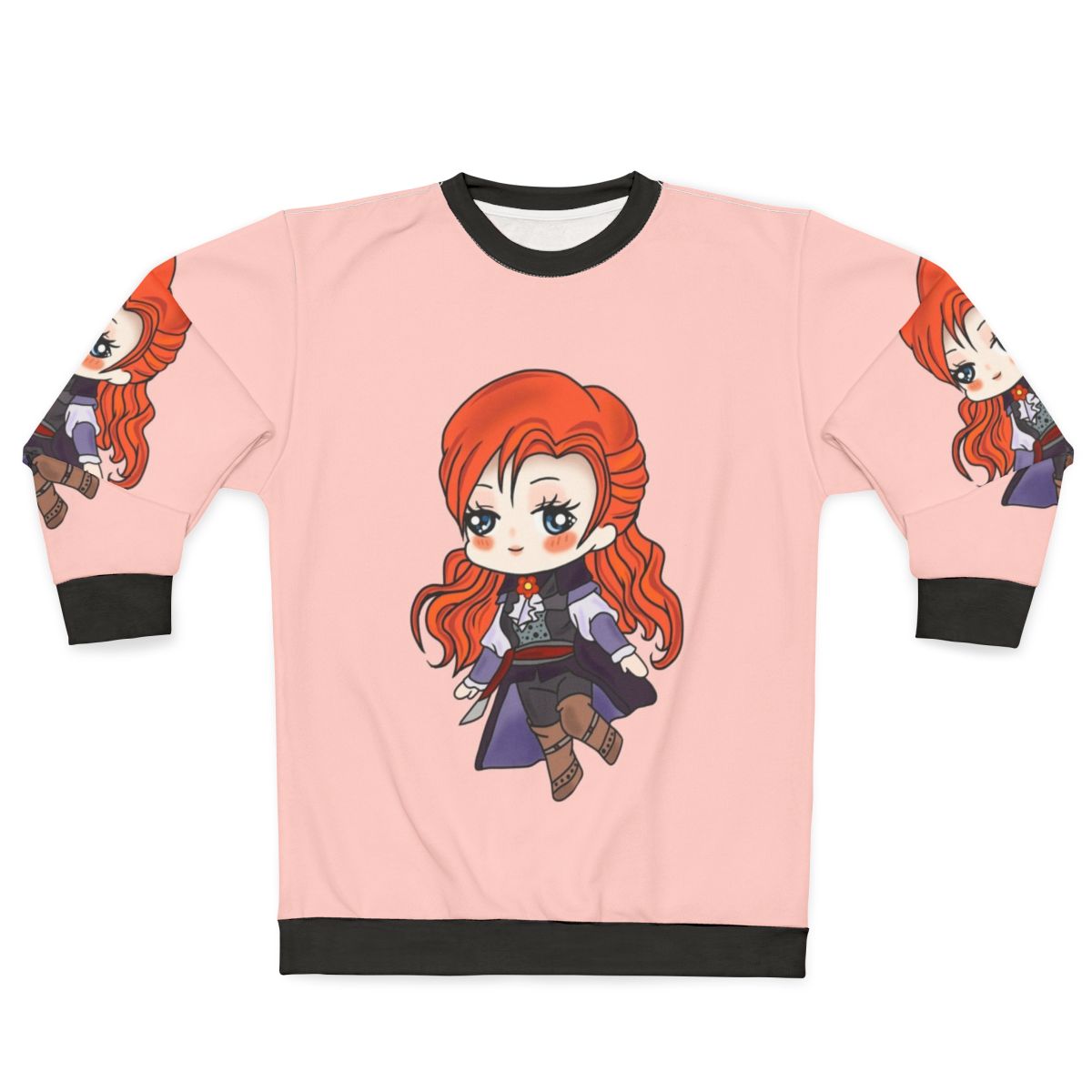 Assassin's Creed Elise Chibi Fan Art Sweatshirt