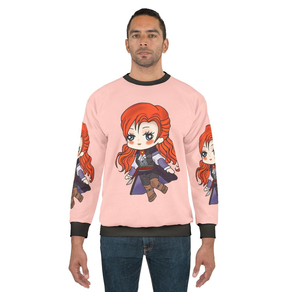 Assassin's Creed Elise Chibi Fan Art Sweatshirt