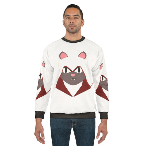 Assassin's Creed Ezio Gray Cat Sweatshirt