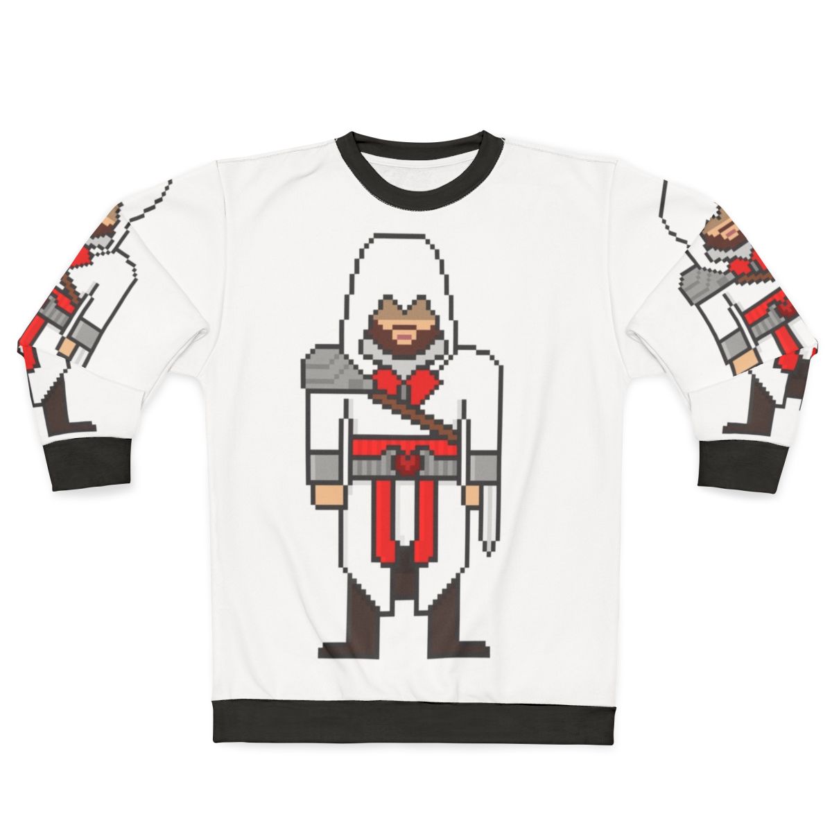 Assassin's Creed Ezio pixel art sweatshirt