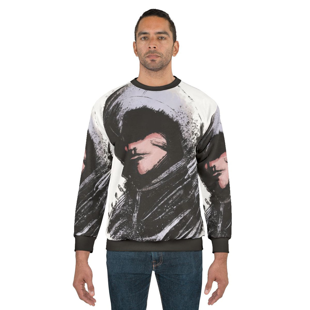 Assassin's Creed inspired sweatshirt with game logo and design