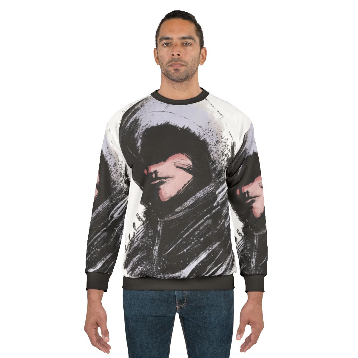 Assassin's Creed inspired sweatshirt with game logo and design
