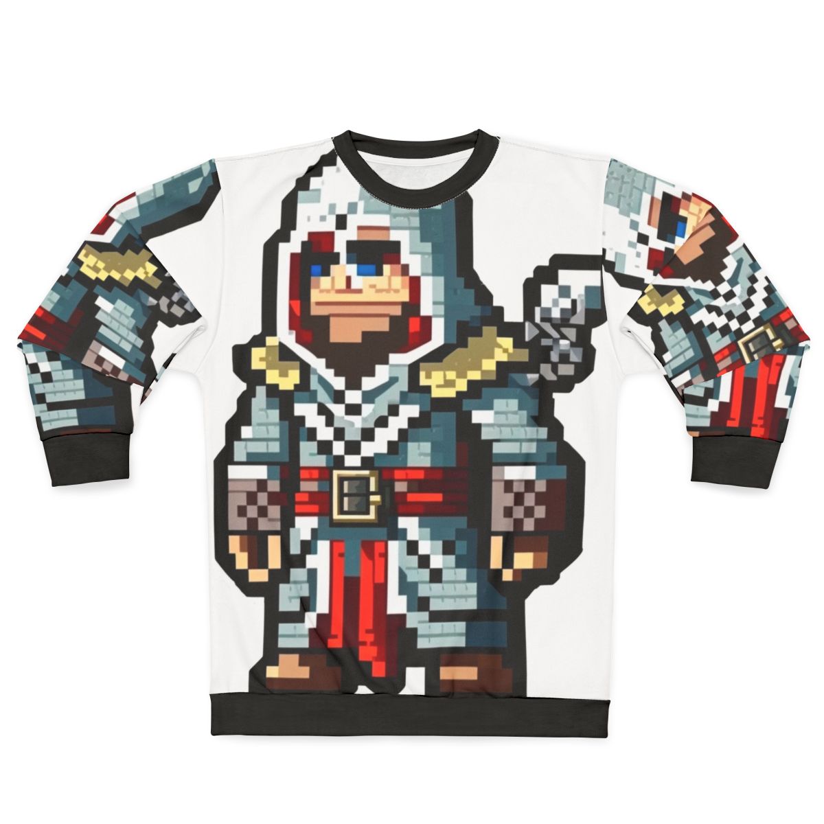 Pixel art Assassin's Creed sweatshirt
