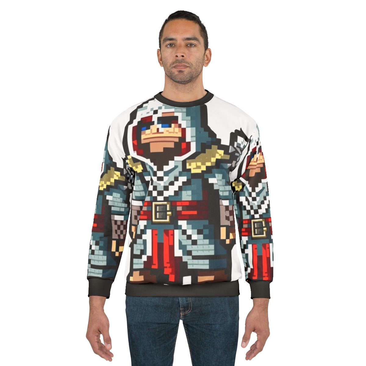 Pixel art Assassin's Creed sweatshirt