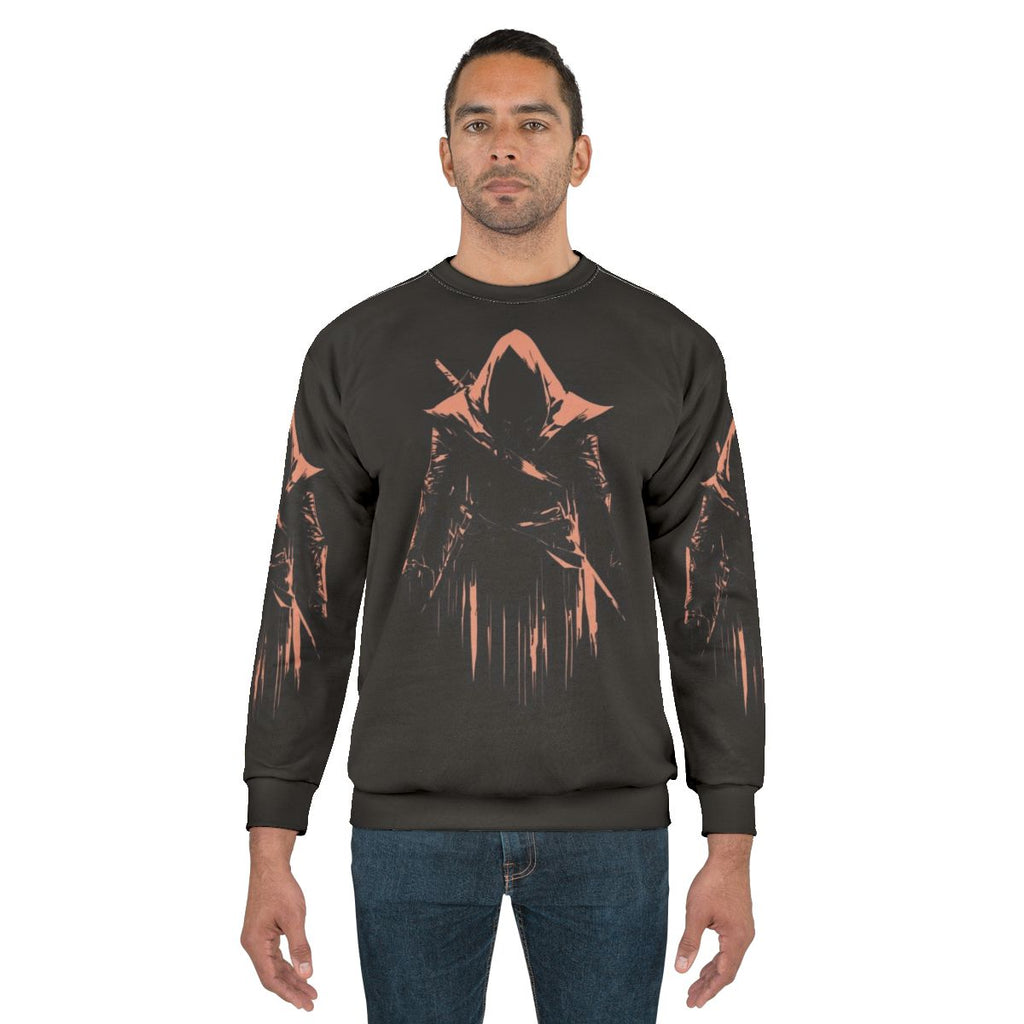 Assassins Creed Sweatshirt Featuring Ezio, Connor, and Altair Inspired Designs