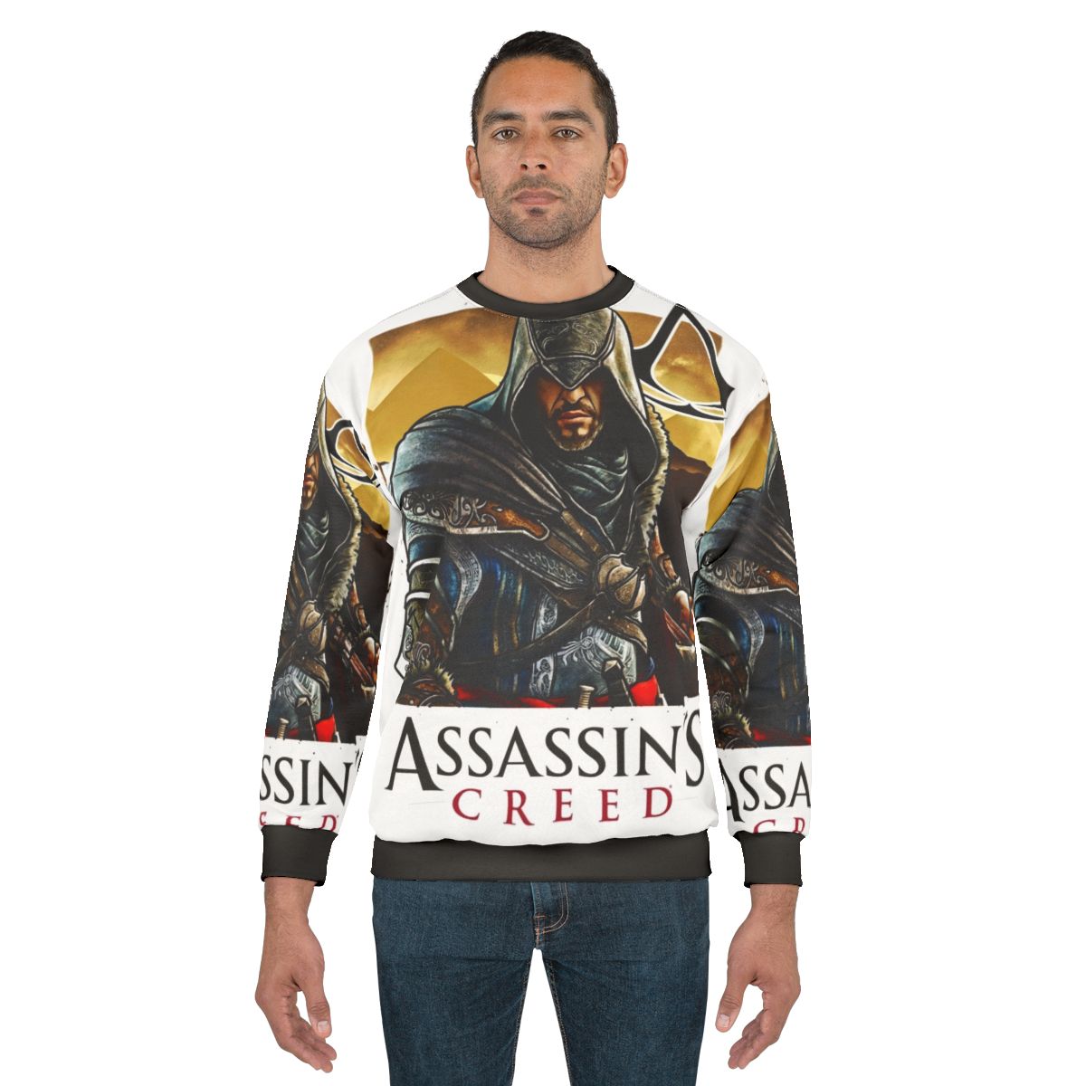 Assassin's Creed themed hooded sweatshirt