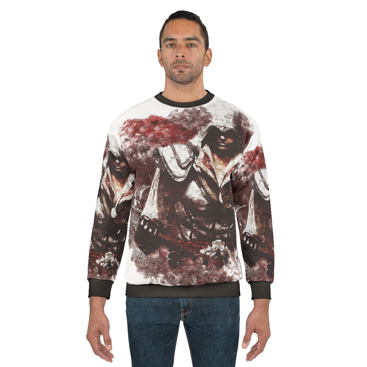 Assassin's Creed Inspired Sweatshirt with Focus Keyword