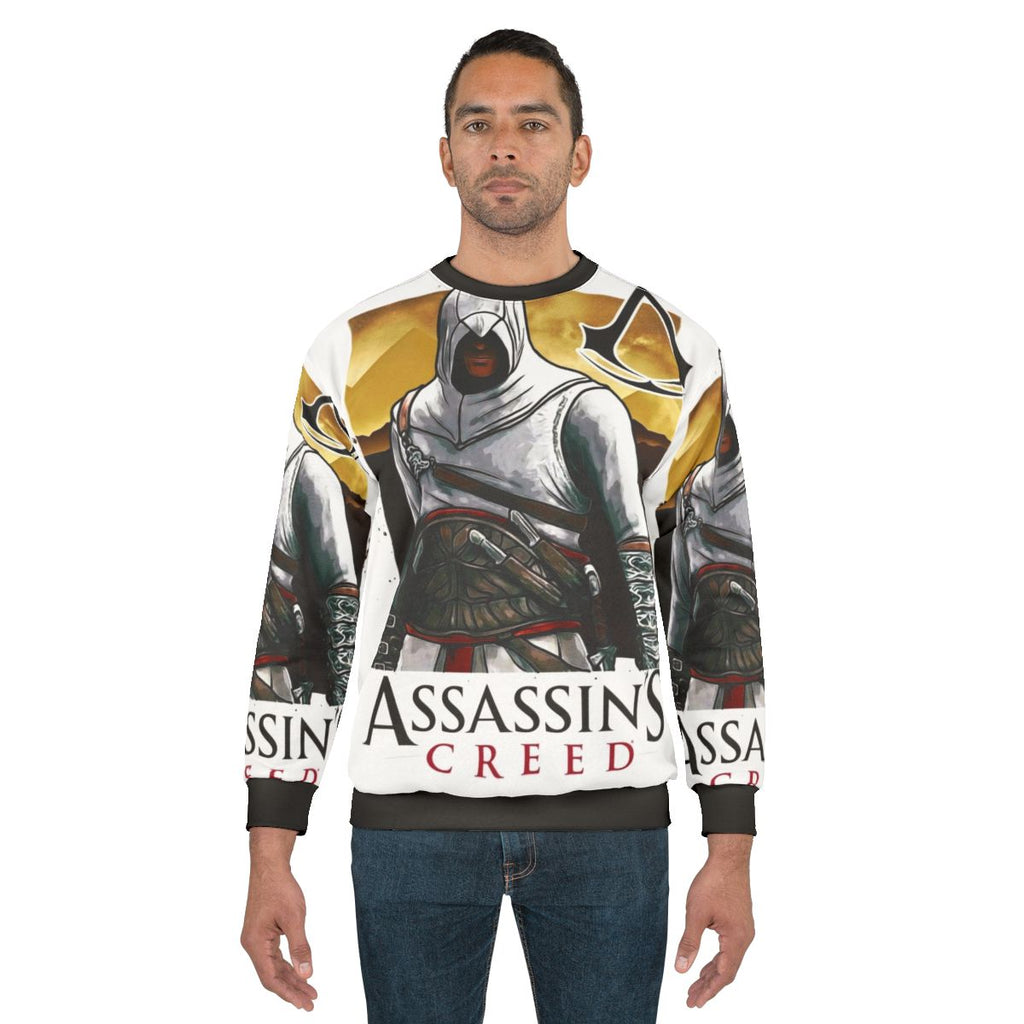 Assassin's Creed Sweatshirt featuring iconic game elements