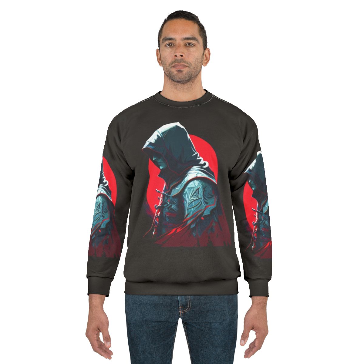 Assassins Creed Sweatshirt with Iconic Game Logo