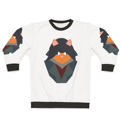 Assassins Creed Syndicate Cat Sweatshirt with Jacob and Evie Frye