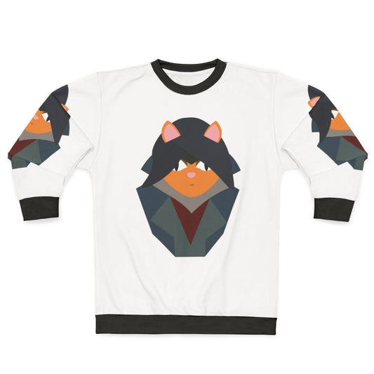 Assassins Creed Syndicate Cat Sweatshirt with Jacob and Evie Frye