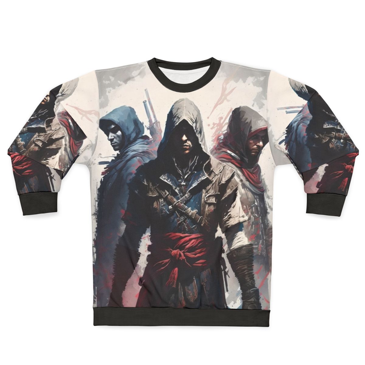 Assassin's Creed Three Assassins Painting Sweatshirt