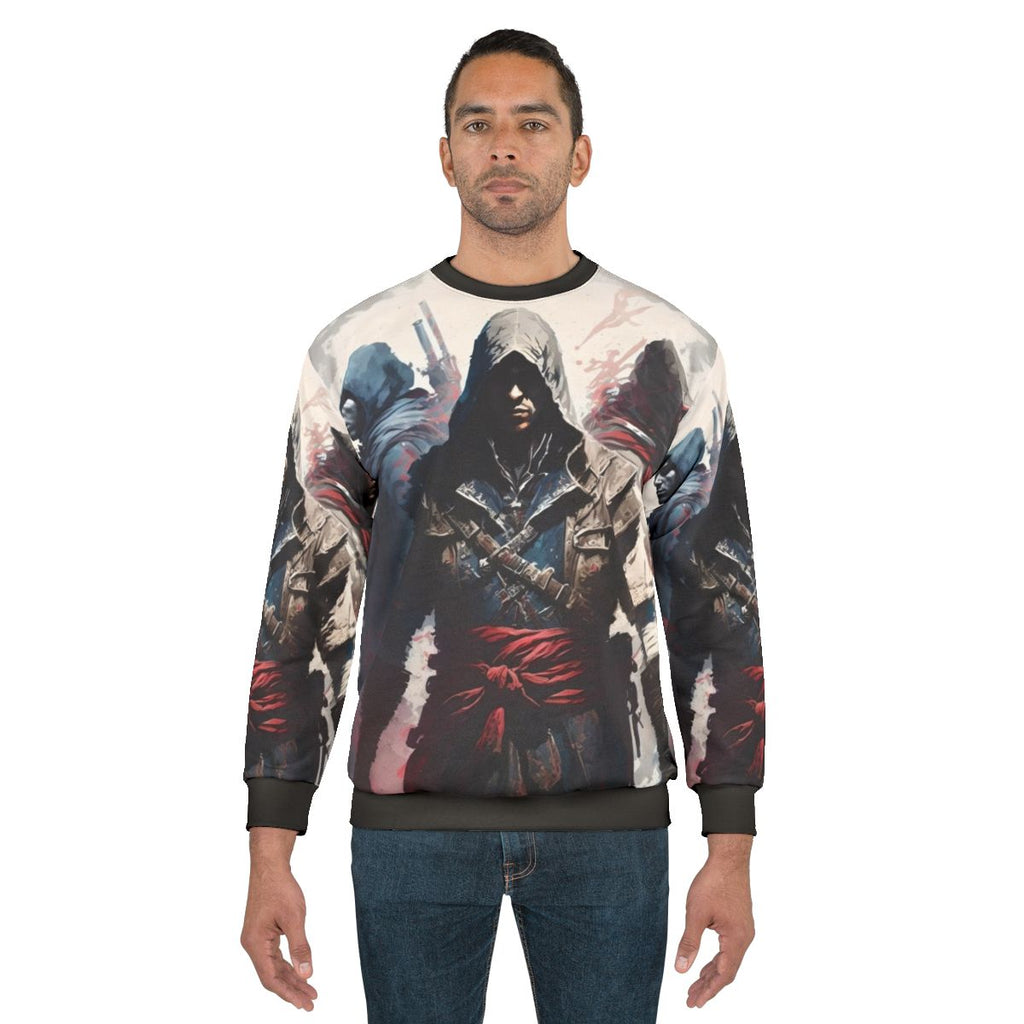 Assassin's Creed Three Assassins Painting Sweatshirt