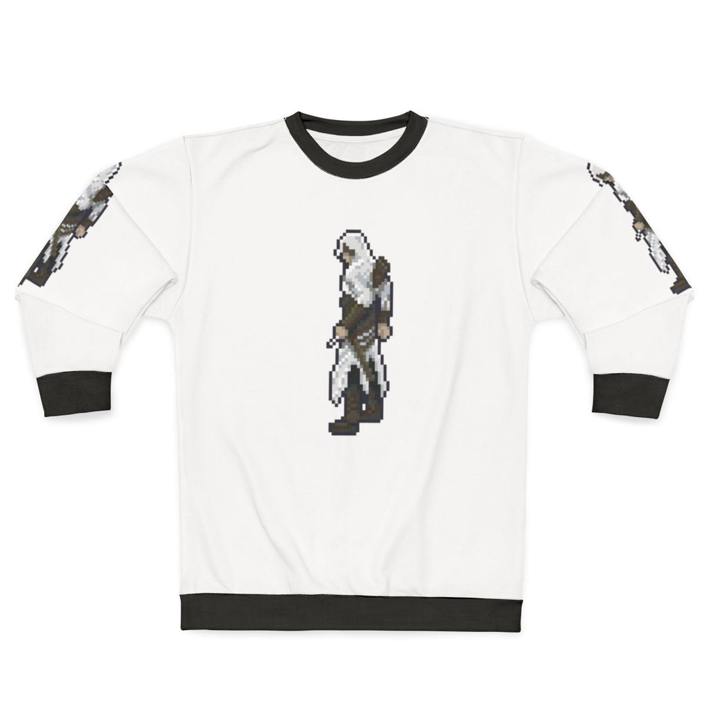 Altair Pixel Art Retro Gaming Sweatshirt