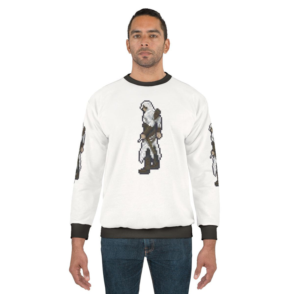 Altair Pixel Art Retro Gaming Sweatshirt