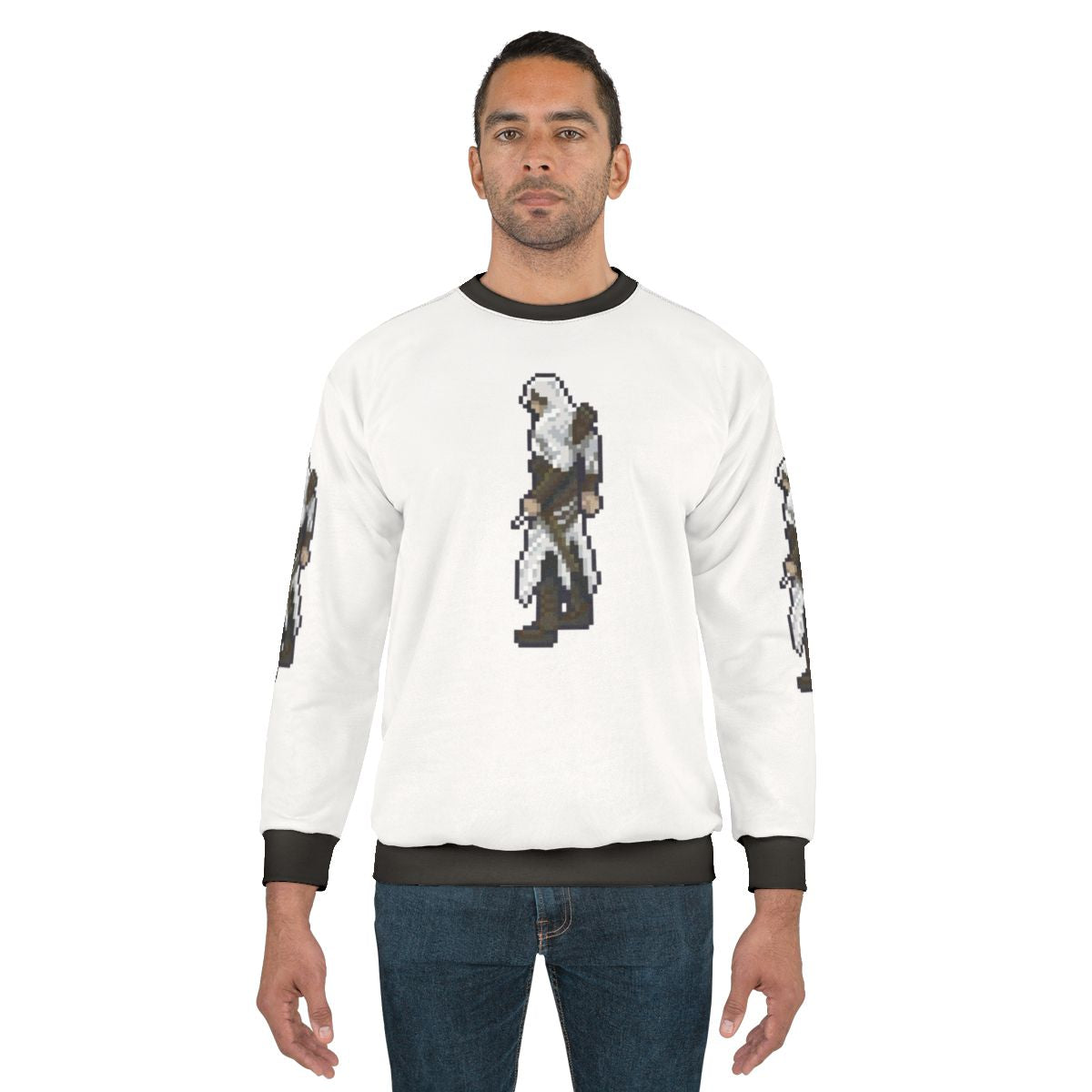 Altair Pixel Art Retro Gaming Sweatshirt