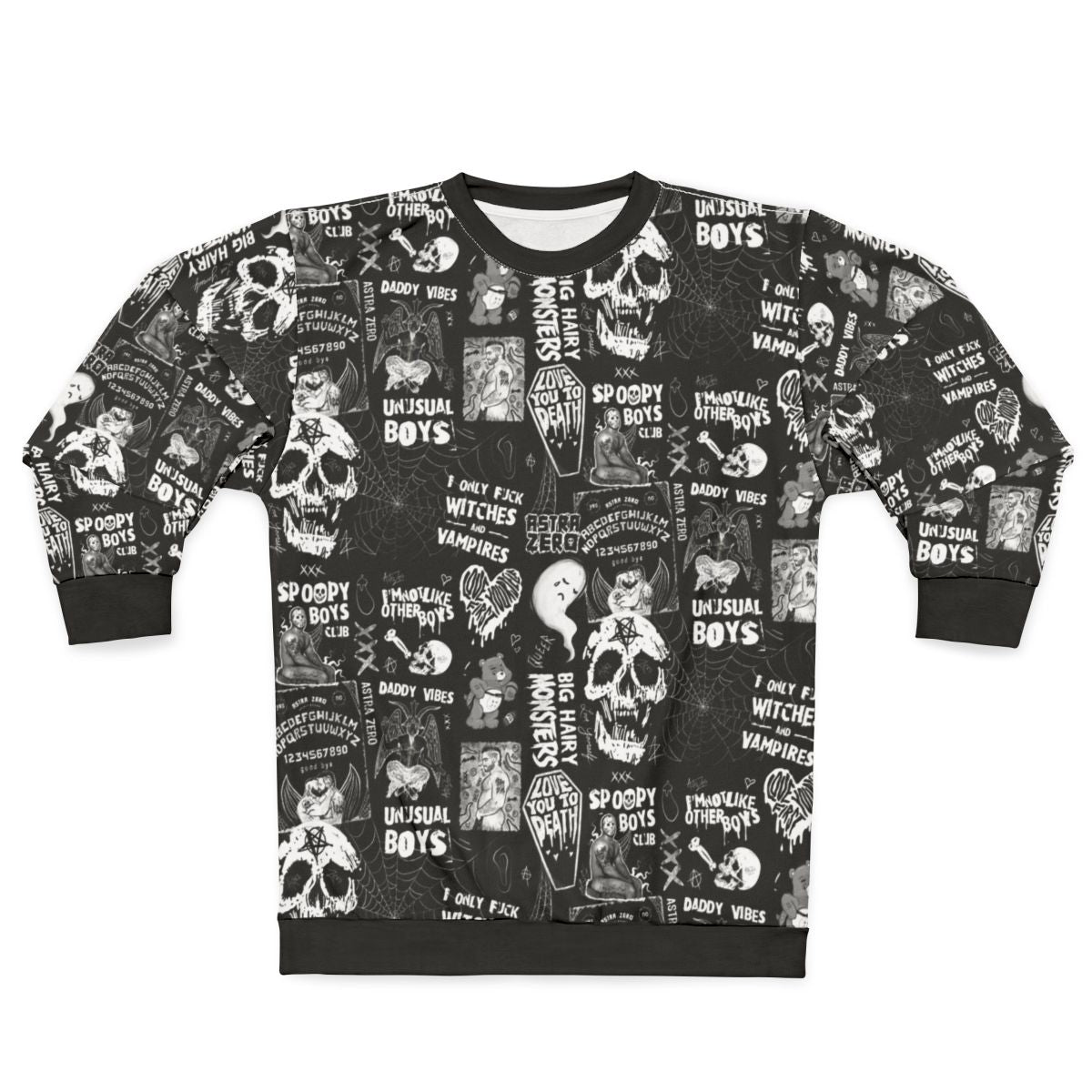 Astra Zero Gay Punk Sweatshirt - Queer Goth LGBTQ Fashion