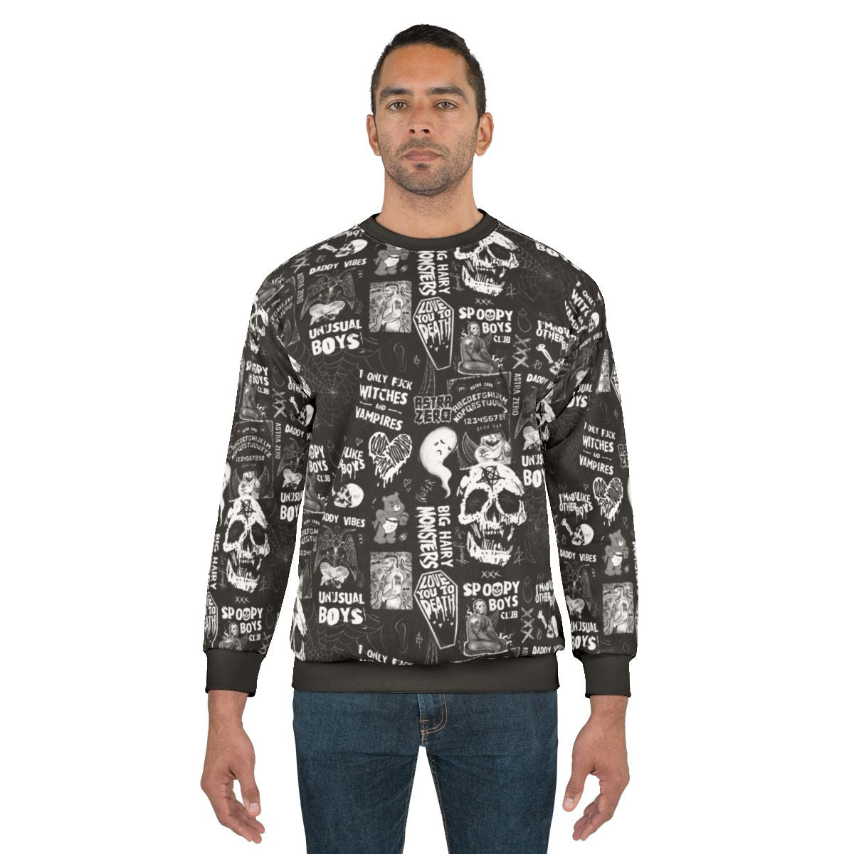 Astra Zero Gay Punk Sweatshirt - Queer Goth LGBTQ Fashion
