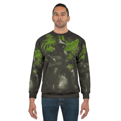 Astropical Strum Cosmic Sweatshirt for Groovy Guitarists