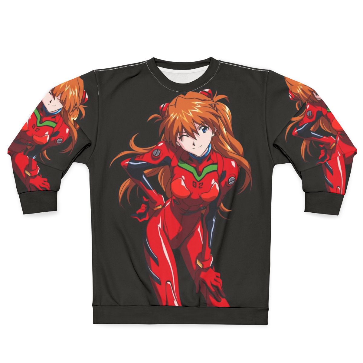 Asuka Sweatshirt 2 - Neon Genesis Evangelion Anime Apparel