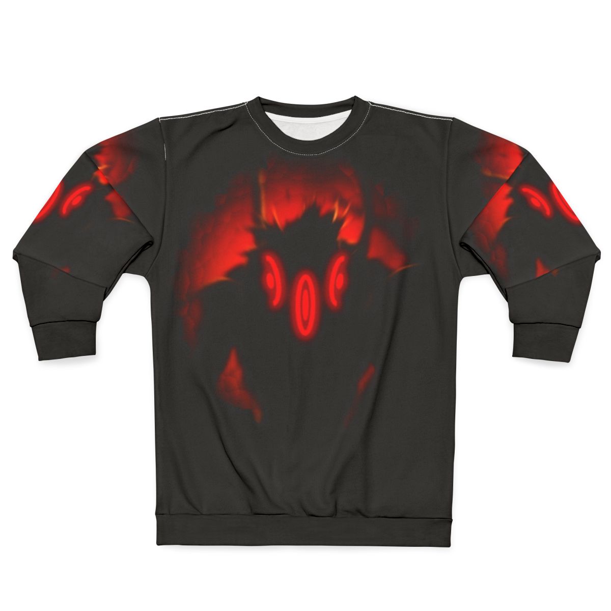 Asura Soul Eater Anime Sweatshirt with Cute Kawaii Face Reactions