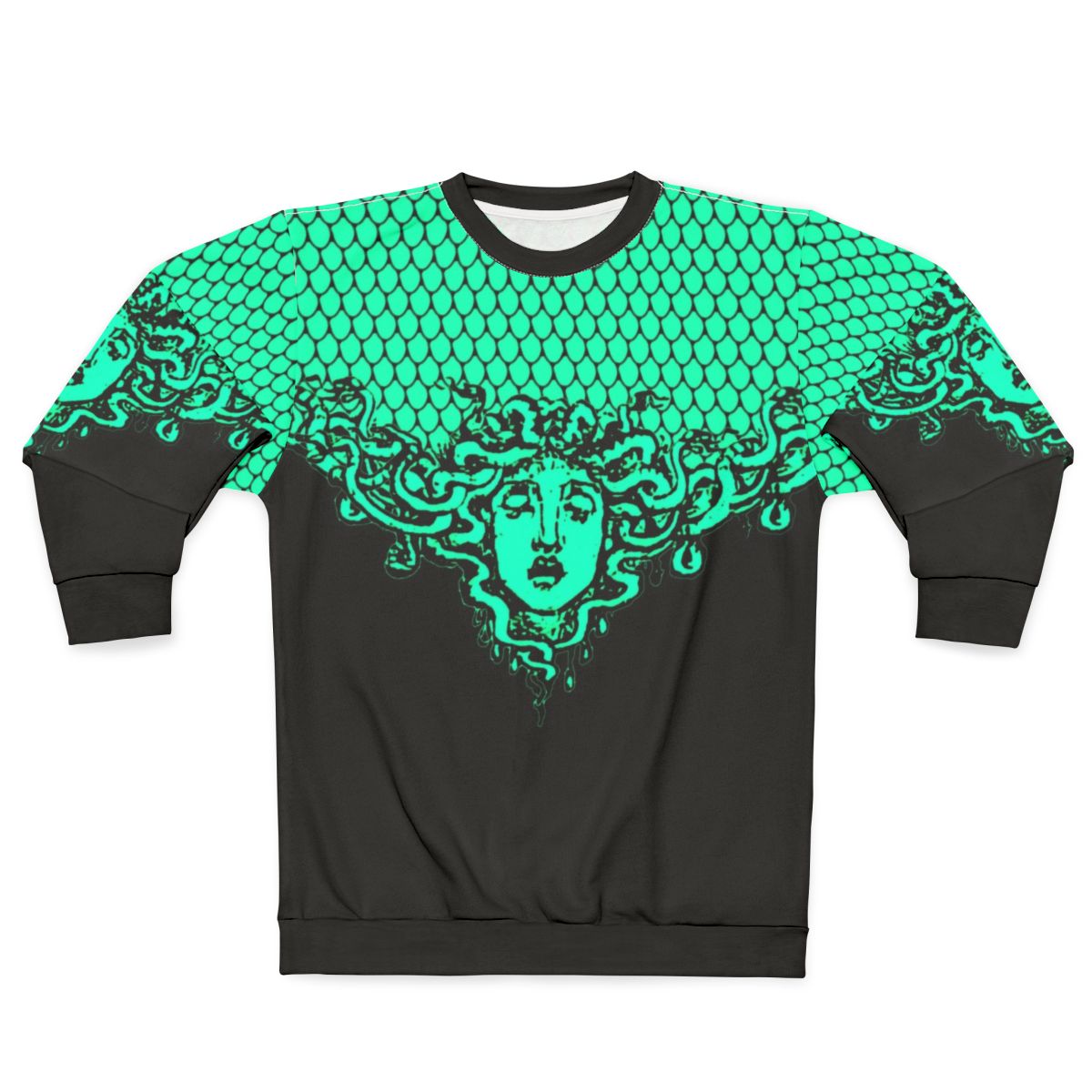 Athena's Aegis Armor Black Sweatshirt