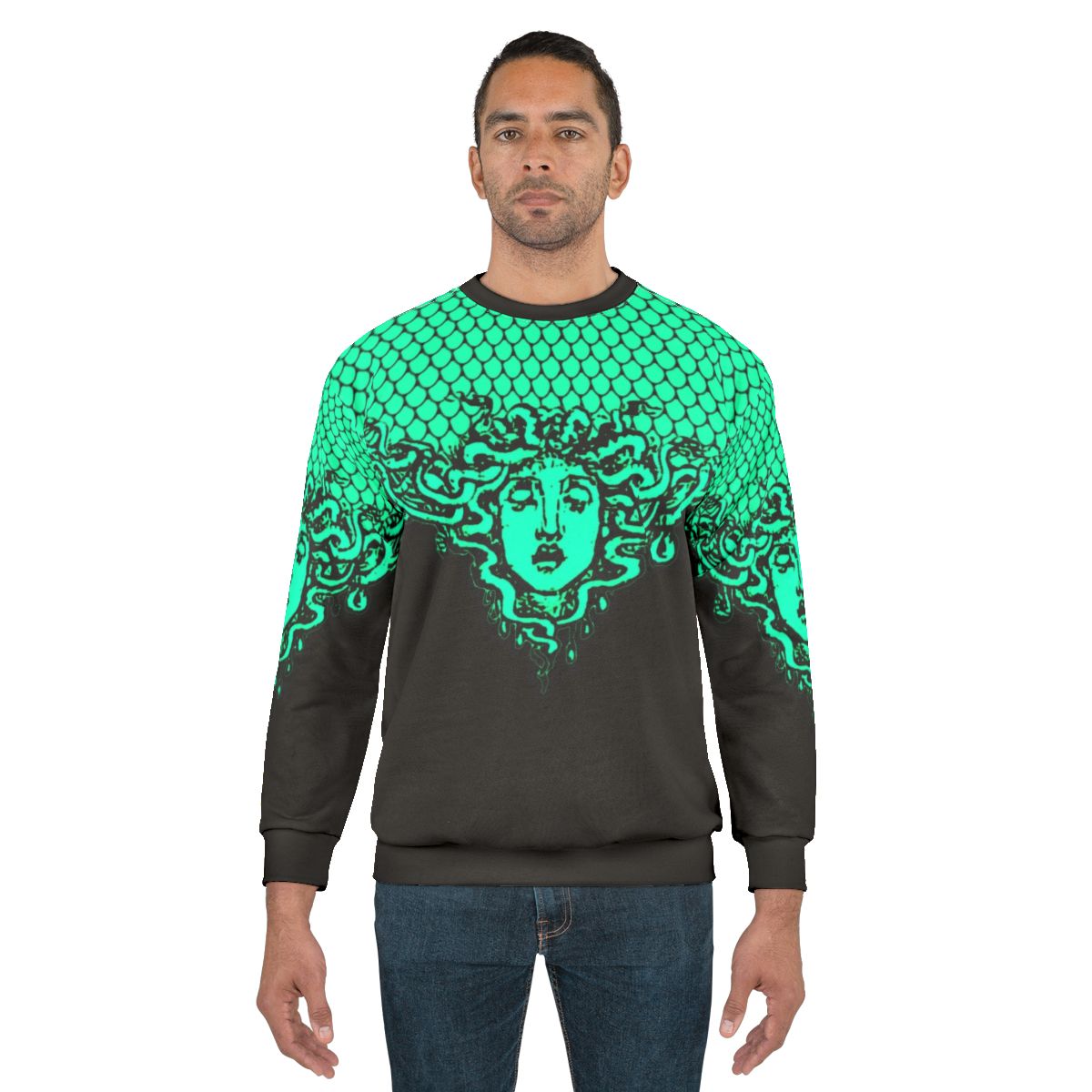 Athena's Aegis Armor Black Sweatshirt