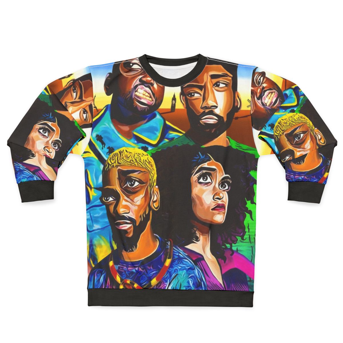 Atlanta Series New Season Sweatshirt - Drama, Comedy & Rap Scene