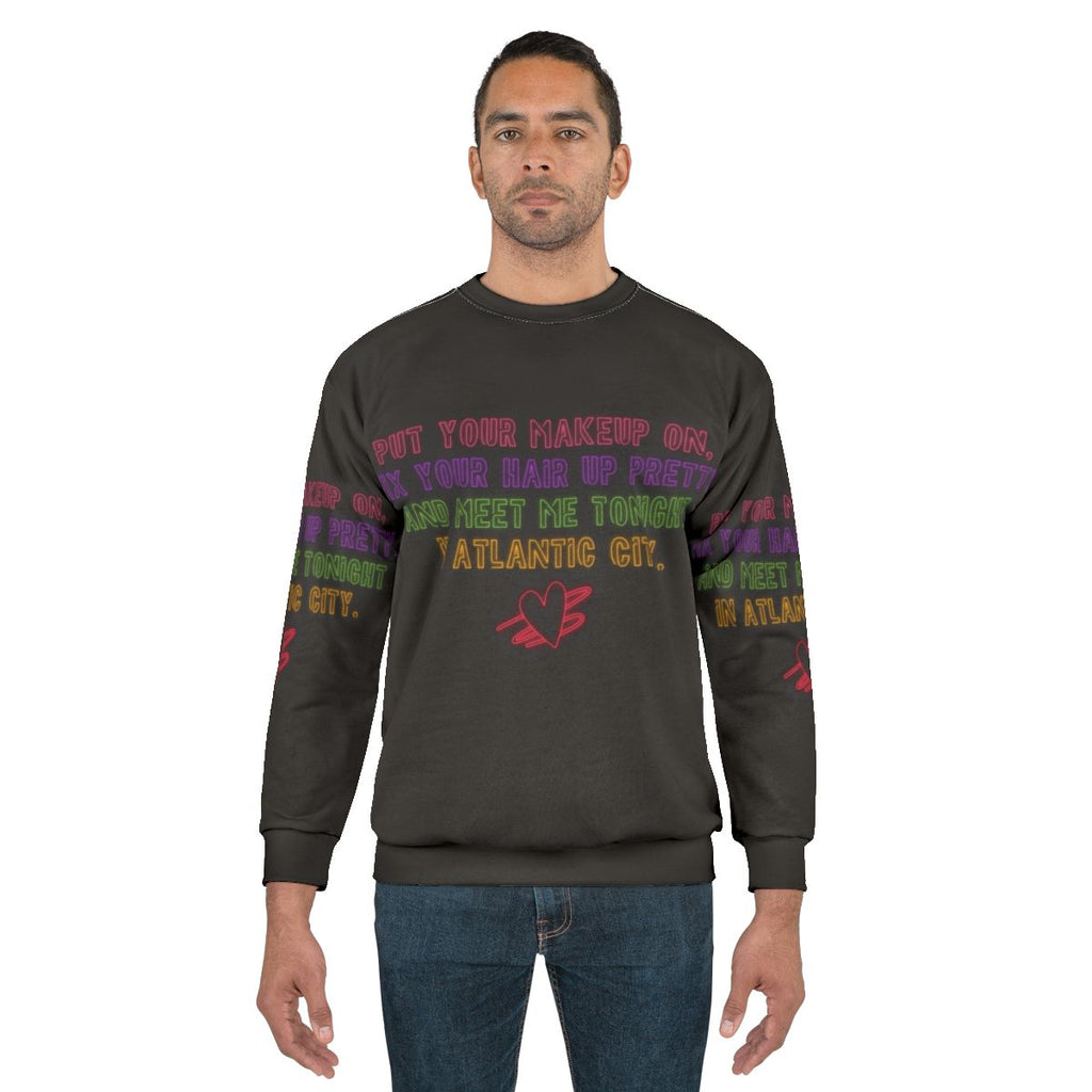 Atlantic City Sweatshirt with Bruce Springsteen Lyrics