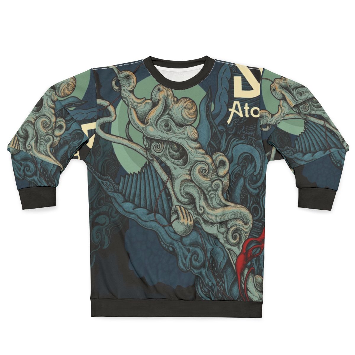 Dark metal Atoma band sweatshirt