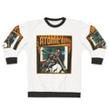 Retro Atomic Bomb Sweatshirt with Afrobeat Style