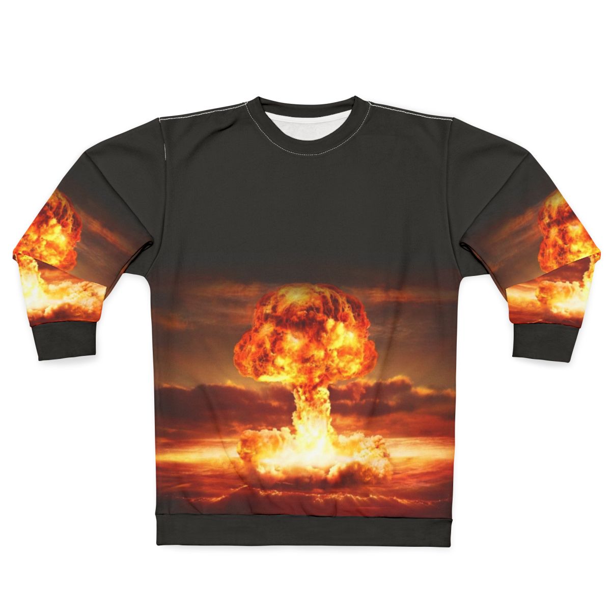 Atomic Bomb Sweatshirt - Powerful and Thought-Provoking Design
