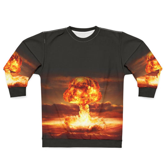Atomic Bomb Sweatshirt - Powerful and Thought-Provoking Design