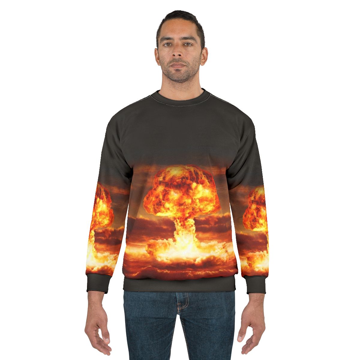 Atomic Bomb Sweatshirt - Powerful and Thought-Provoking Design