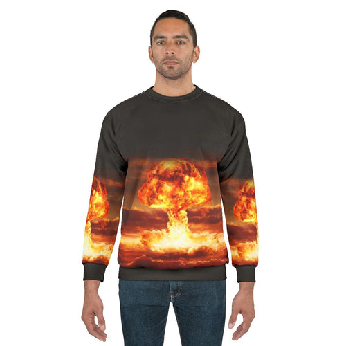 Atomic Bomb Sweatshirt - Powerful and Thought-Provoking Design