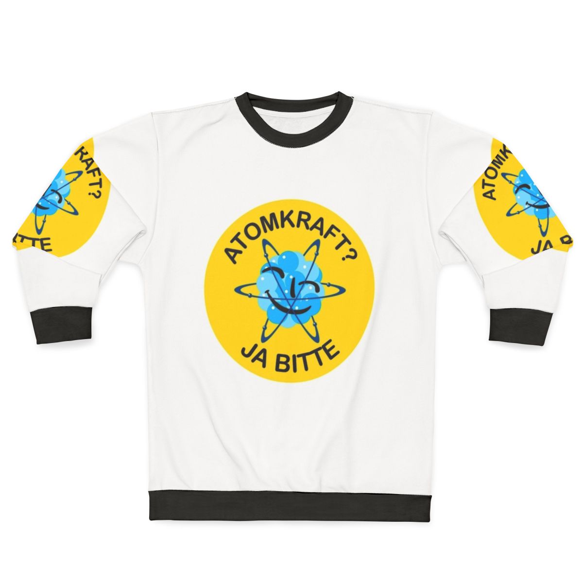 Pro nuclear energy Atomkraft Ja Bitte Sweatshirt