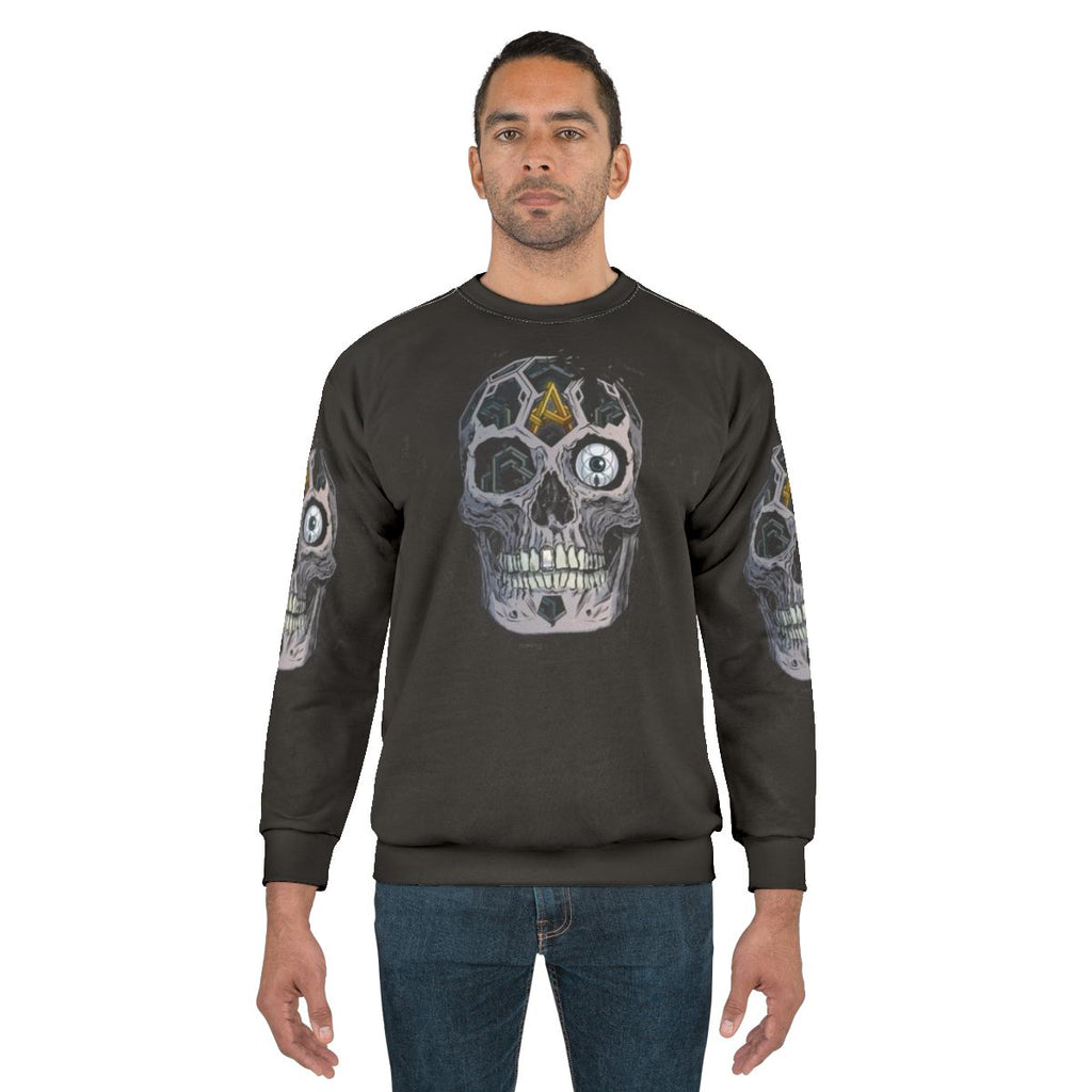 Atreyu "In Our Wake" Skull Album Cover Graphic Sweatshirt
