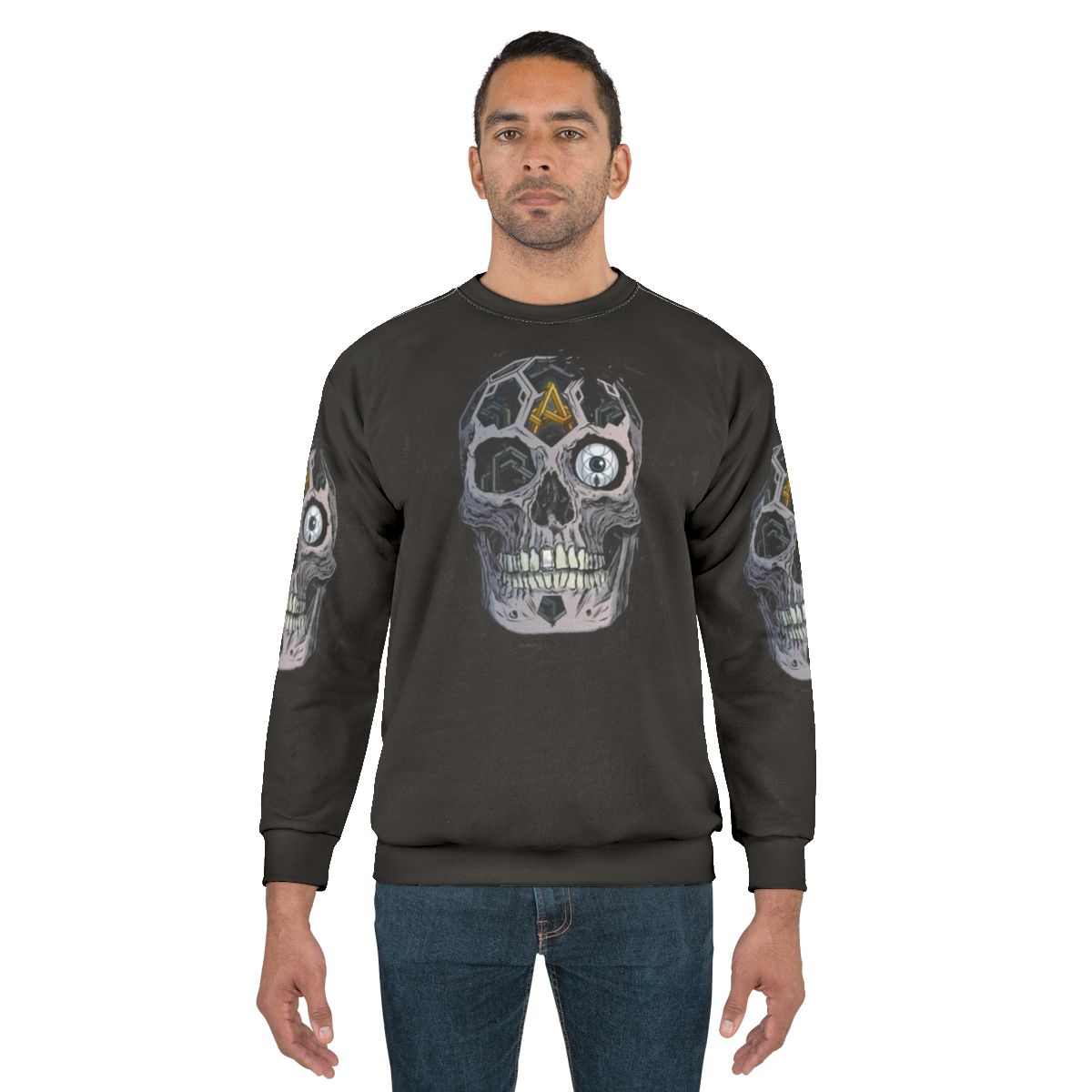 Atreyu "In Our Wake" Skull Album Cover Graphic Sweatshirt