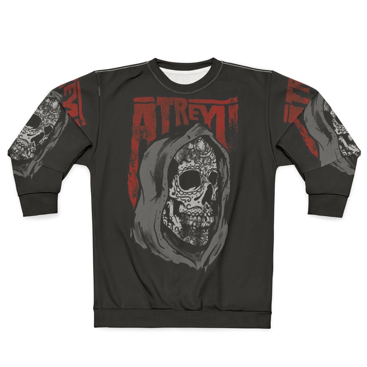 Atreyu Skull Sweatshirt with Neverending Story Inspired Design