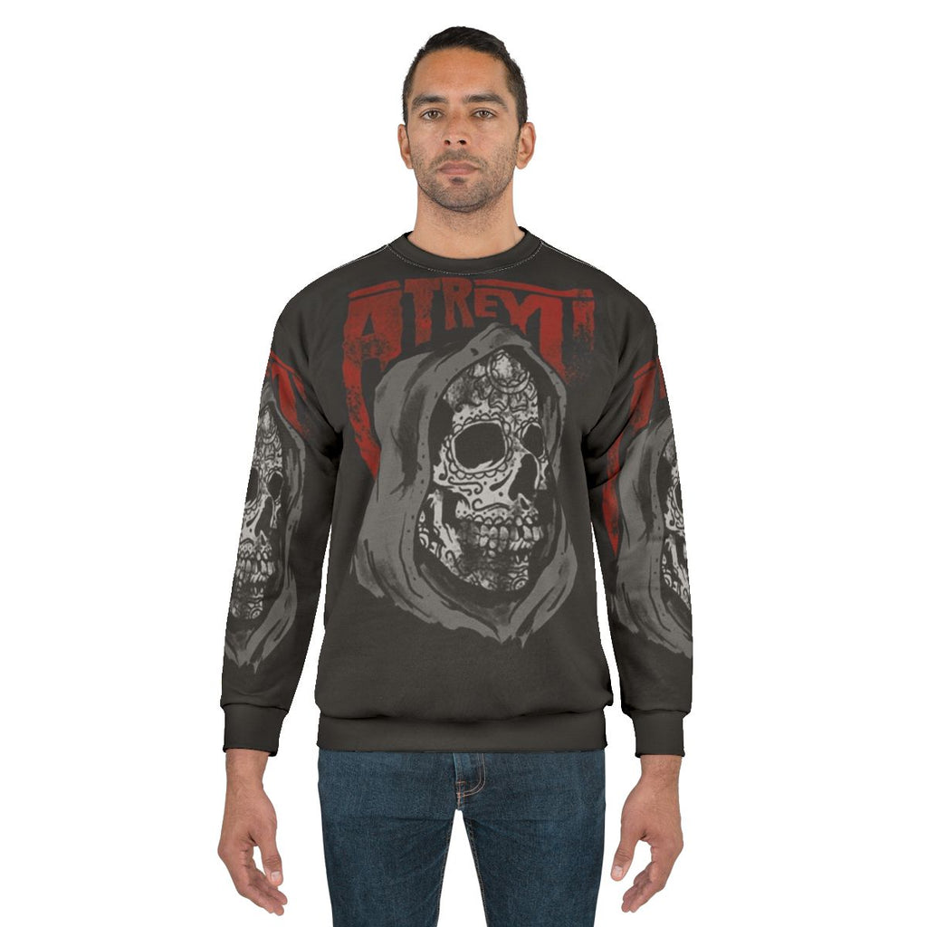 Atreyu Skull Sweatshirt with Neverending Story Inspired Design