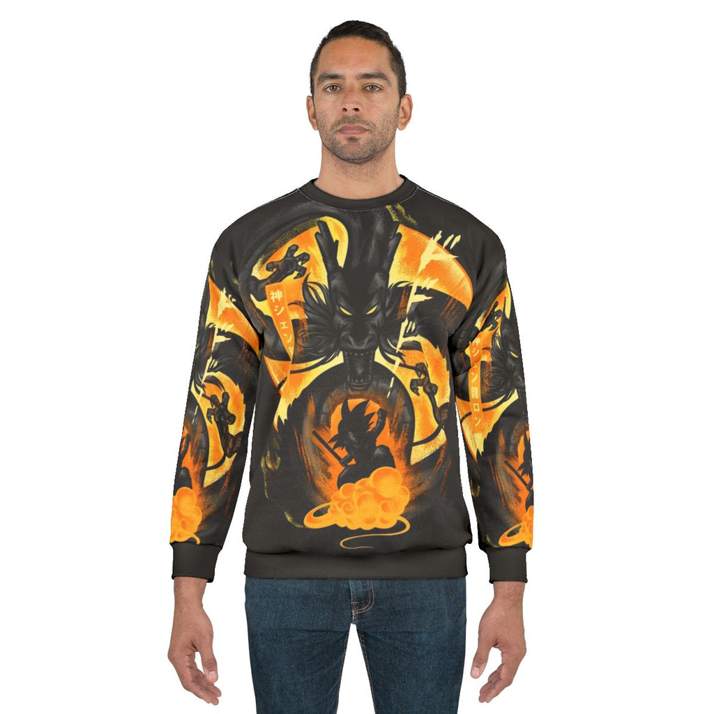 Attack of Shenron Dragon Ball Anime Sweatshirt