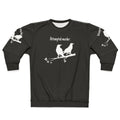 Attempted murder crow design on a sweatshirt