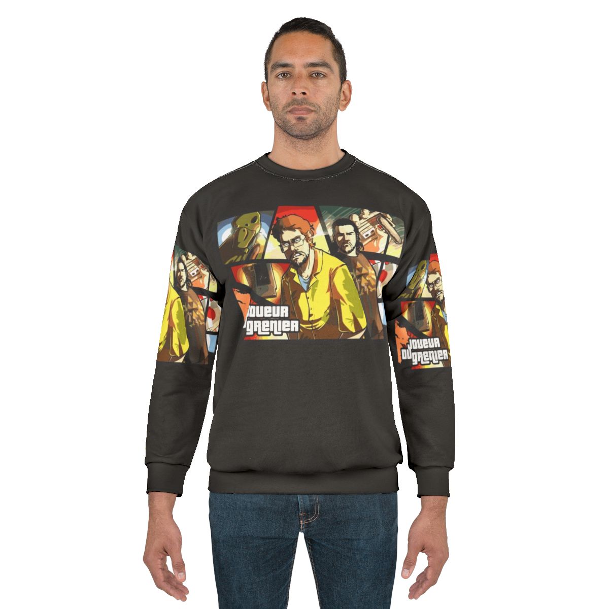 Attic Player Jdg Gta Gaming Sweatshirt