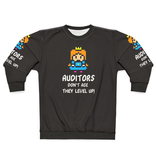 Auditor's Leveled Up Accounting Sweatshirt