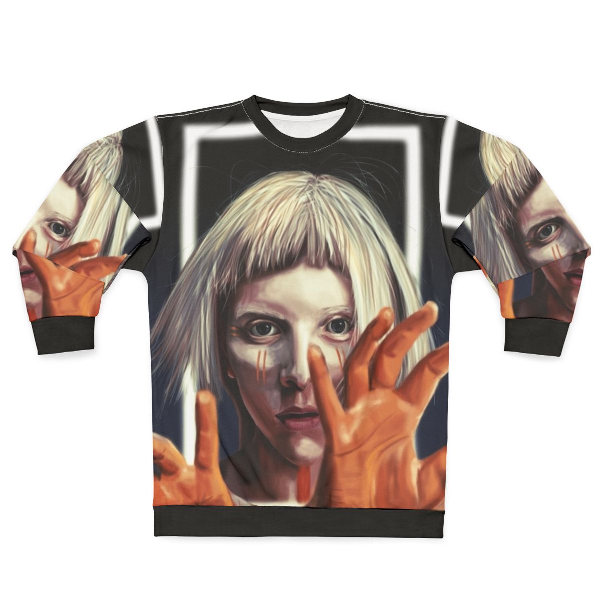 Aurora Different Human Sweatshirt featuring music artist Aurora Aksnes