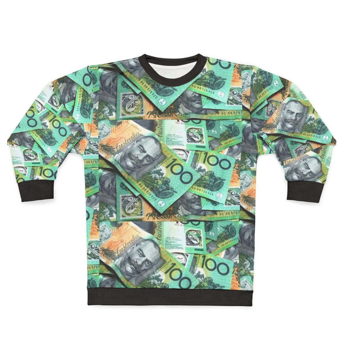 Australian 100 Dollar Notes Sweatshirt