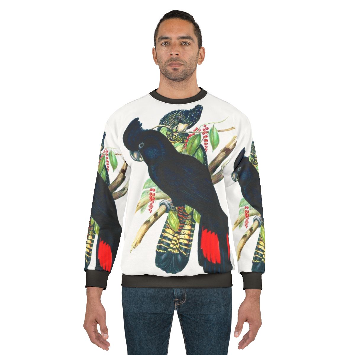 Australian Banksian Black Cockatoo Sweatshirt