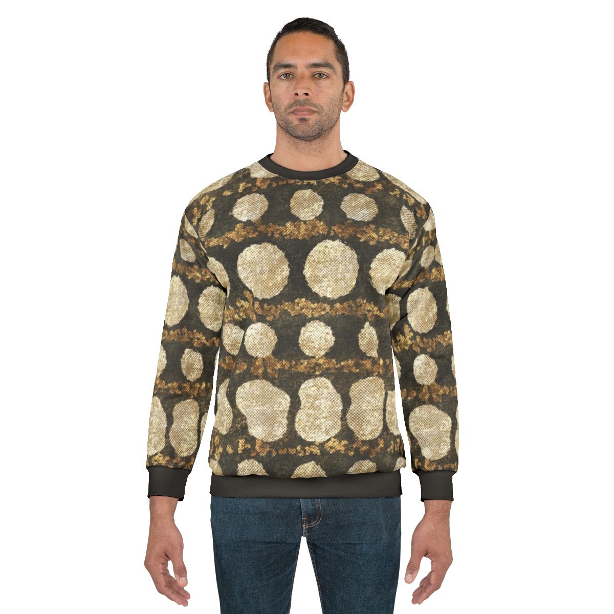 Australian Goanna Skin Pattern Sweatshirt