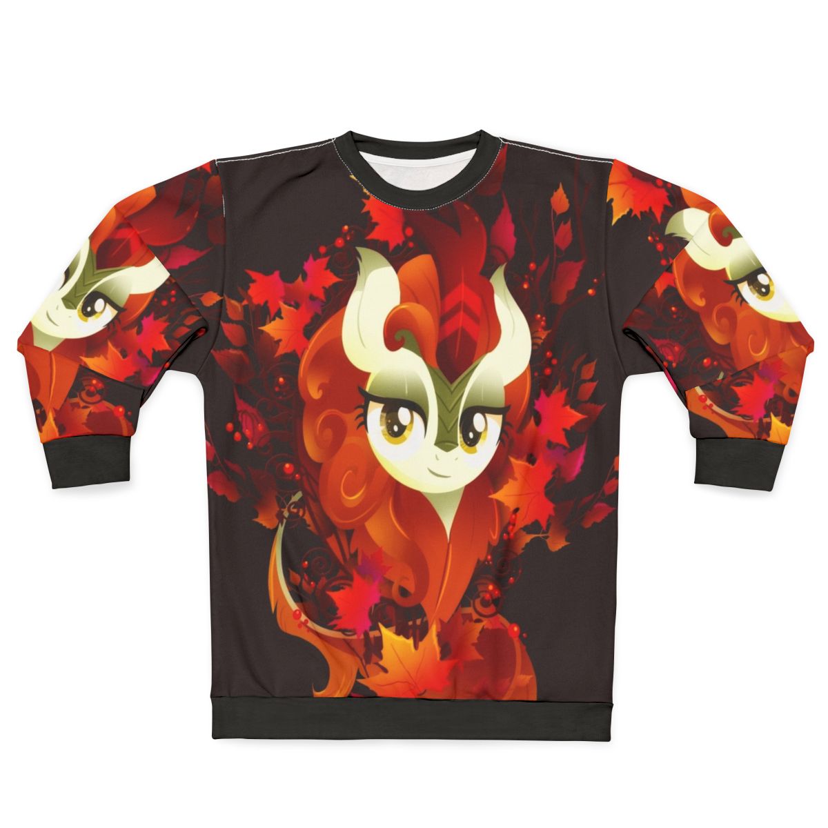 Autumn Blaze Sweatshirt with Kirin and Pony Design